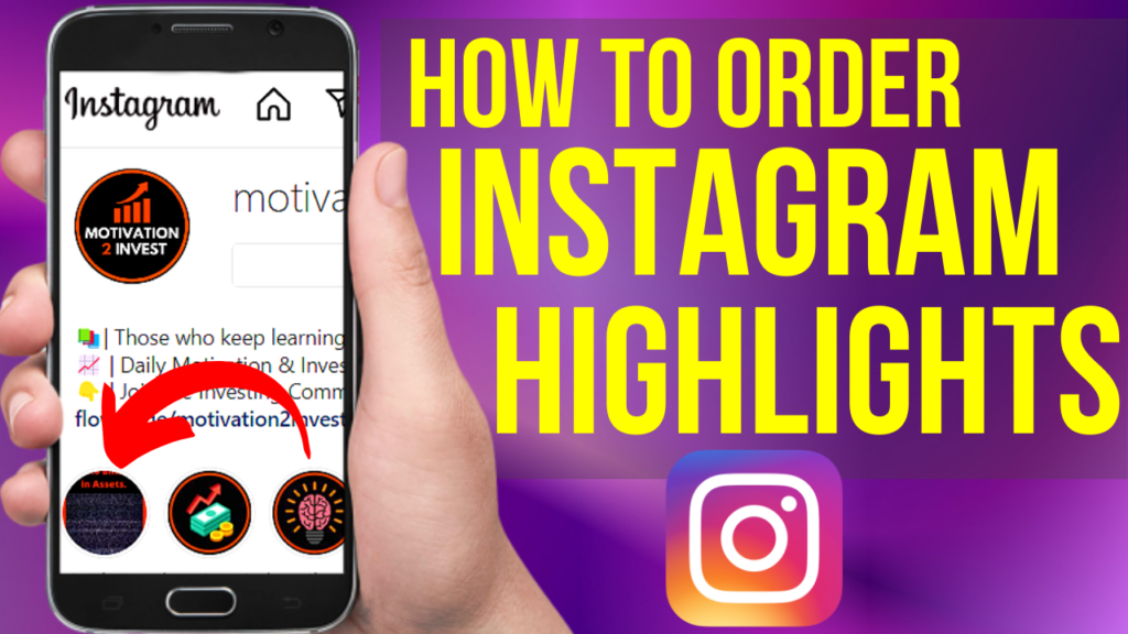 Instagram Highlights how to change order. Social Genie Digital