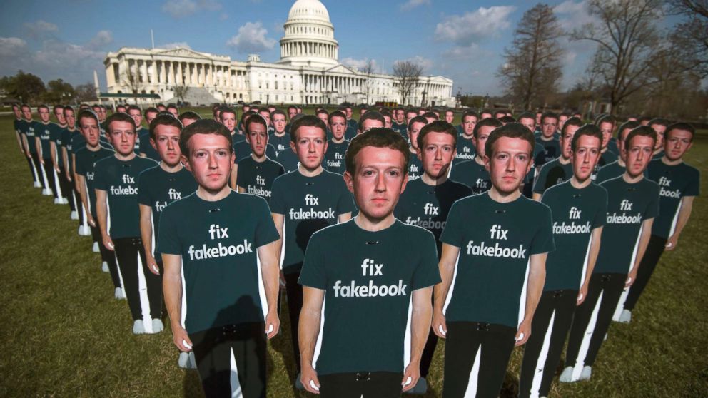 Mark Zuckerberg Protest